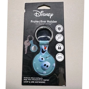 Disney Frozen Olaf Schutzhülle für Apple Airtag Schlüsselanhänger Clip RFiD Neu mit Etikett - Bild 1 von 3