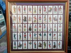 John Player & Sons Framed Series Of 50 Old England Defenders, Reproduction. - Picture 1 of 9