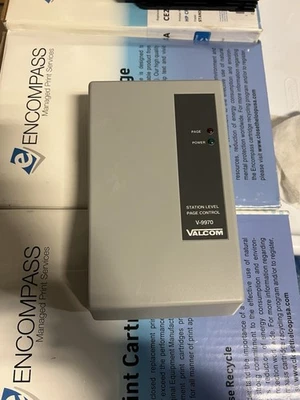 Control de página de nivel de estación Valcom V-9970 zona única unidireccional Foto 1 de 3