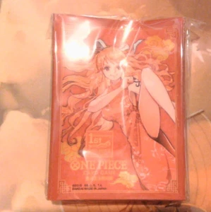 One Piece Chinese Card Game exclusive 1st Anniversary Nami card Sleeve Sealed - Picture 1 of 1