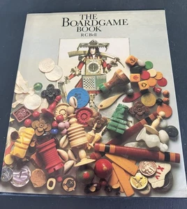 The Boardgame Book by R C Bell 1979 Includes All 5 Inserts, Dust Jacket Slipbox - Picture 1 of 23