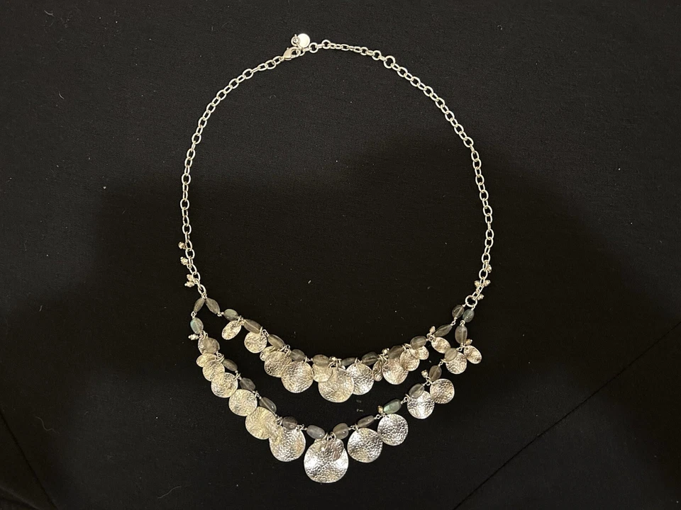 Stella & Dot Calypso Coin Necklace - Image 1 of 2