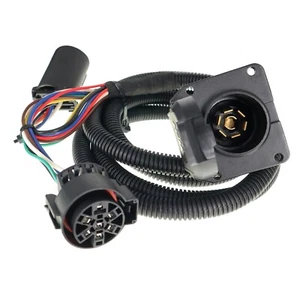 Remolque lateral del vehículo plataforma 7 vías arnés de extensión de cableado ligero arnés 7' - Imagen 1 de 6