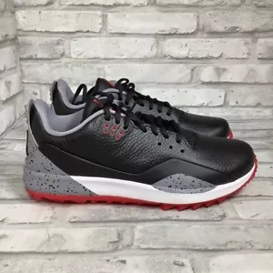 Nike Air Jordan ADG 3 Black Grey Red White Bred Golf Shoes CW7242-001 Mens 7 - Picture 1 of 6