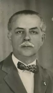 Fotografia d'epoca ritratto stampa Brian Ambasciatore Italia c. 1930 - Foto 1 di 8