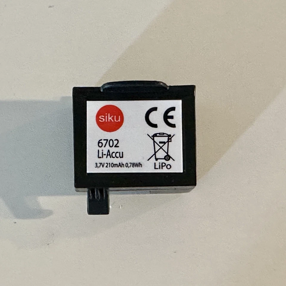 Siku Control 6702 Ersatzteil Ersatz Akku  NEU - Bild 1 von 1