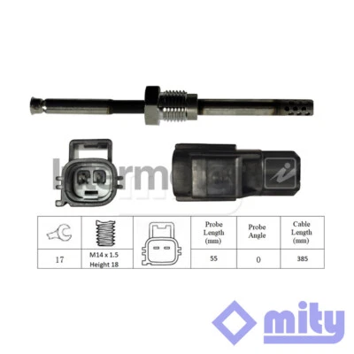 Adatto per Volvo XC70 Cross Country 2.4 D Mity Sensore Temperatura Gas Scarico #1 - Immagine 1 di 2