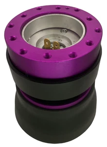 Purple Black Quick Release Steering Wheel Boss Kit PB for VW 3 040 - Picture 1 of 6