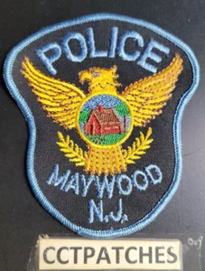 MAYWOOD, NEW JERSEY POLICE SHOULDER PATCH NJ - Picture 1 of 2