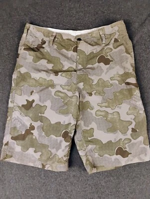 Pantalones cortos de natación Zoo York camuflados para hombre talla 32 bolsillos de malla peso ligero Foto 1 de 4