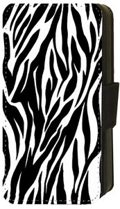iPhone/Pixel/Galaxy Zebra Nature Animal Print Flip/Wallet Phone Case (F - Picture 1 of 8
