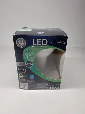 GE LED Bulb 96847 12W/75W Soft White Dimmable Indoor Floodlight - Image 1 of 2