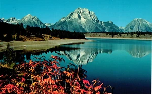 Postal del Parque Nacional Grand Teton de Wyoming - Imagen 1 de 2
