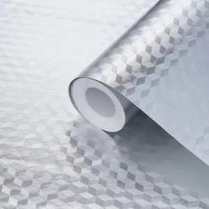 Oil Proof & Waterproof  Self Adhesive With Heat Resistan Wallpaper  For Kitchen - Picture 1 of 5