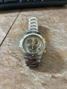 Seiko Men's Kinetic Coutura Two-Tone Chronograph, 7L22-0AL0 - Picture 1 of 3