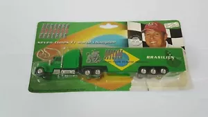 1/87 MICHAEL SCHUMACHER COLLEZIONE F1 BRAZIL GP FERRARI AUTO FURGONE - Foto 1 di 1