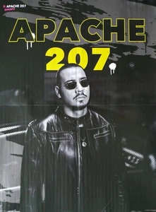 APACHE 207 - XL Poster 42x55cm - Deutscher Rapper Fan Sammlung Plakat BRAVO - Bild 1 von 1