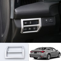3PCS Red Air Condition Knobs Decorative Circle Trim For Toyota Avalon 2019 2020