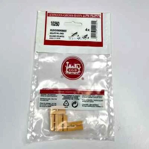 LGB 10260 G Track Insulating Rail Joiners 4-Pack Model Railroad FREE SHIP - Picture 1 of 1