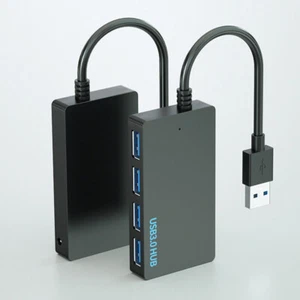4 Ports Hub Splitter USB 3.0 High Speed Adapter Multi Desktop PC Laptop. ~ - Picture 1 of 15