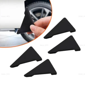 4X Car Door 90° Angle Corner Cover Silicone Anti-Scratch Protector Accessories - Foto 1 di 14