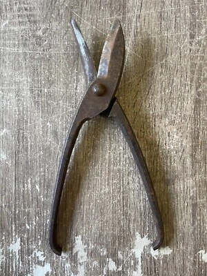 Ancienne cisaille pince coupante pince forgeron vintage XXème 27 cm - Photo 1/4