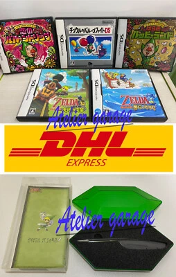 DS Tingle's Balloon Trip+Happy Land+Balloon Fight+2 Zelda+LTD Pen BOX Set Japan - Image 1 of 4