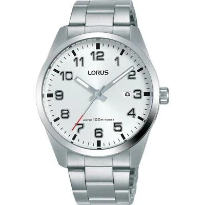 Orologio Uomo Solo Tempo LORUS RH977JX5 con Cinturino Acciaio e Data - Immagine 1 di 2