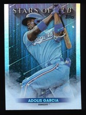 ADOLIS GARCIA 2022 TOPPS SERIES 2 STARS OF MLB FOIL #SMLB-57 RANGERS