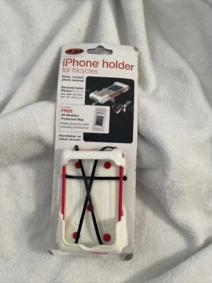 NIB Delta iPhone 5,4 & 3 Holder HL6100W (white) Stem & H/bar mount - NOS - Image 1 of 4