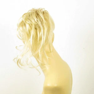 extension bollo en el cabello coletero muy ligero rubio dorado 22/ys - Picture 1 of 4