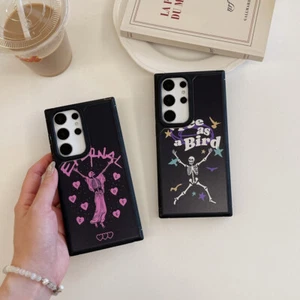 Cute Funny Skeleton Design Phone Case For Samsung Galaxy S24 Ultra S23 S22 Cover - Picture 1 of 10