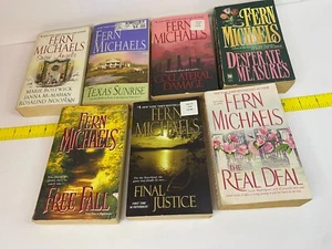 Fern Michaels Book Lot of 7 Paperback Books Romance Set Free Ship - Bild 1 von 6