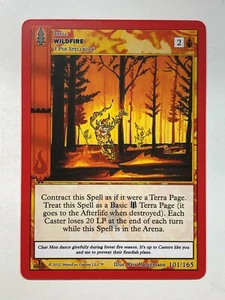 MetaZoo Wilderness primera edición Wildfire 101 casi nuevo/m - Imagen 1 de 1