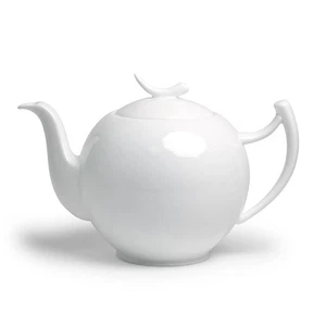 Teekanne TeaLogic Epsilon 1,0l - Fine Bone China Porzellan - rein-weißes Dekor - Bild 1 von 1