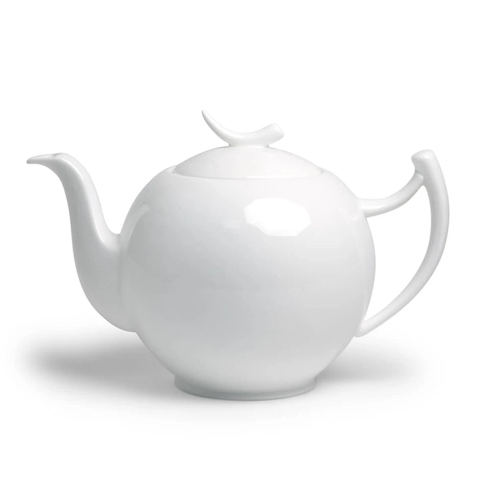 Teekanne TeaLogic Epsilon 1,0l - Fine Bone China Porzellan - rein-weißes Dekor - Bild 1 von 1
