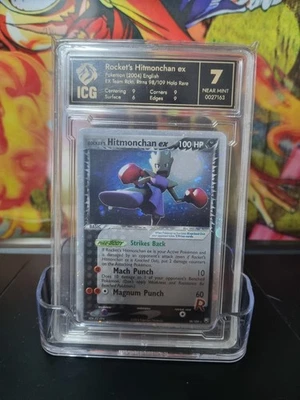 Rocket's Hitmonchan Ex 98/109 Holo Rare. Ex Team Rocket Returns Icg 7 - Image 1 of 4