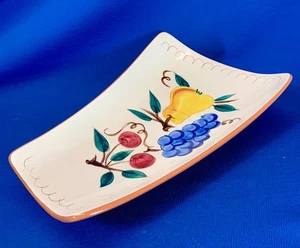 STANGL KERAMIK OBSTMUSTER SERVIERSCHALE MIT FUSS - Bild 1 von 5