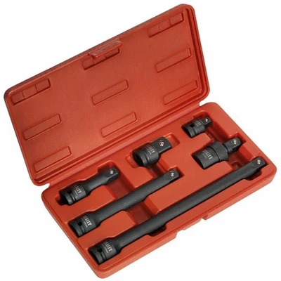 SEALEY IMPACT ADAPTOR & EXTENSION BAR SOCKET SET 6PC 1/2" DRIVE AK5514 - Image 1 of 4