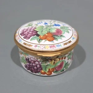 Spode Enamel Trinket Box " Provence " - Picture 1 of 6