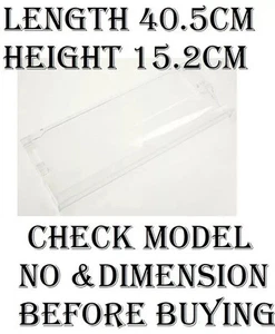 Genuine BUSH 54180S 54180SX 54180W 54180WX F54180FFWTDB Fridge Freezer Flap - Picture 1 of 5