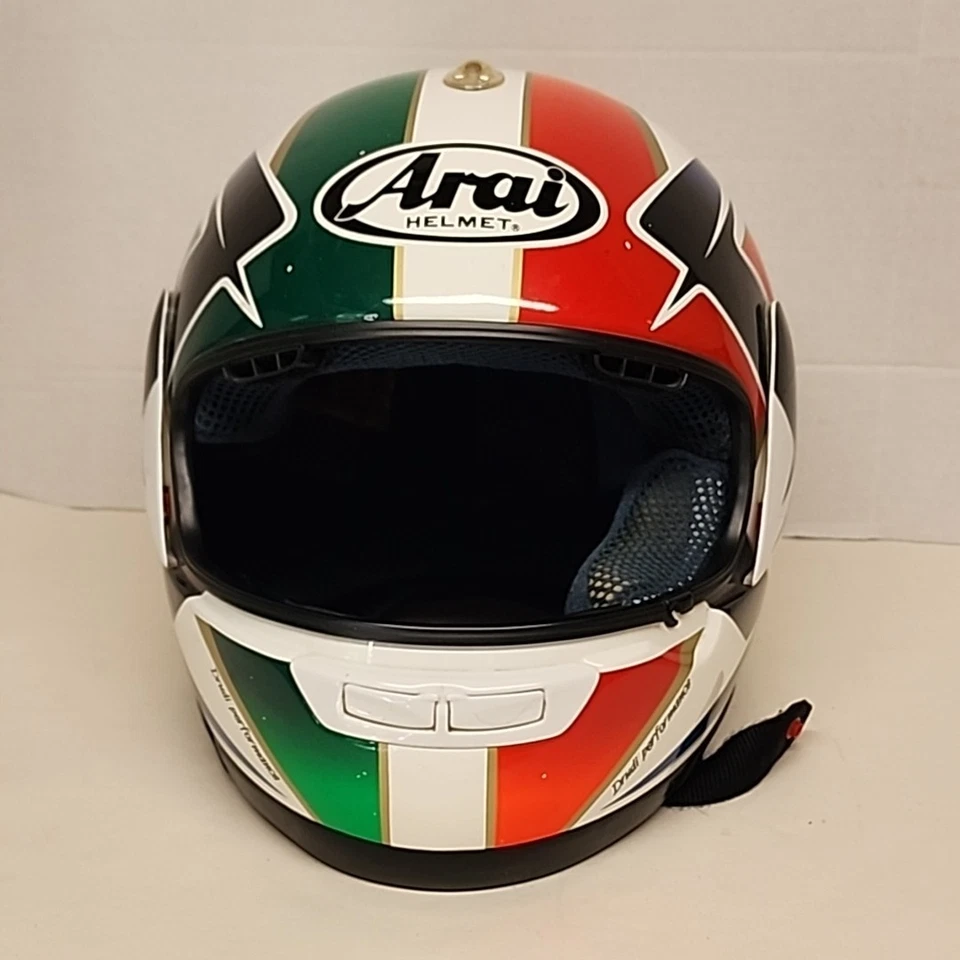 Arai Quantum/e  Lucas Cadalora 🇮🇹 Size XL Arai motorcycle Helmet Vintage - Image 1 of 4