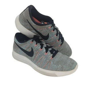 Nike Lunarepic Flyknit Damen grau/schwarz Turnschuhe - 7,5 - Bild 1 von 6