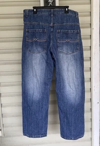 Pantalones de mezclilla Paco vintage para hombre 39x32,5 medida pierna ancha Y2K ropa de calle tubo de estufa años 90 - Imagen 1 de 14