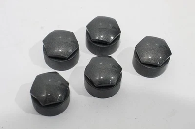 Tapas de perno de tuerca de rueda gris Audi RS4 8W B9 X5 nuevas genuinas 4M0601173A Foto 1 de 4