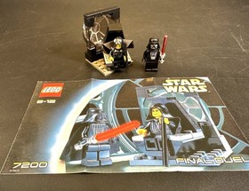 LEGO 7200 Star Wars Final Duel I Complete Set w/ Instructions Palpatine & Vader
