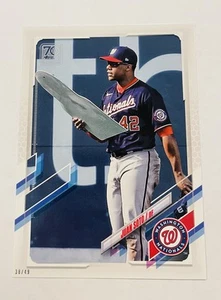 Juan Soto 2021 Topps Short Print Variation SP 5X7 JUMBO CARD #/49 - Bild 1 von 1