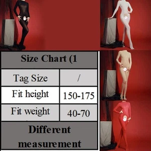 Women's Sexy Bodysuit with Large Size and Long Sleeve for Home and Hotel Use - Picture 1 of 13
