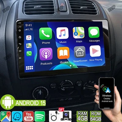 64G Android15 Car Stereo Radio For Mazda 323 BJ/Familia 1998-03 Carplay Sat Navi - image 1 of 4
