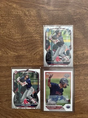 2023 Topps Pro Debut - Juan Chacon #PD-31 Autographs (AU, RC)+ALL3 - Image 1 of 2